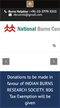 Mobile Screenshot of burns-india.com